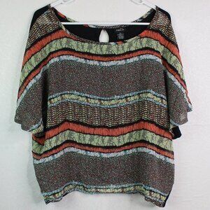 Rue21 Fun Mixed Print Light Weight Dolman …